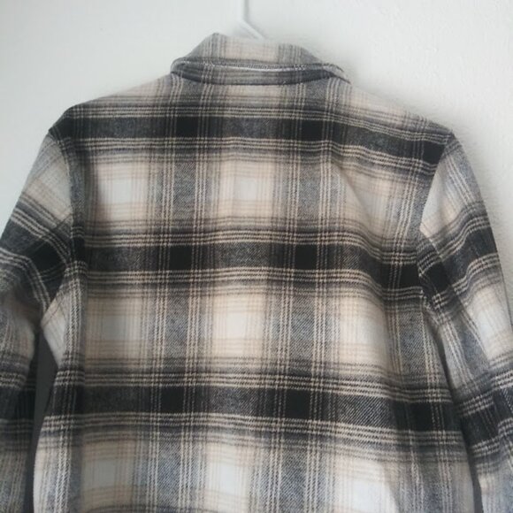 BB Dakota by Steve Madden women's size S plaid jacket - Picture 5 of 15